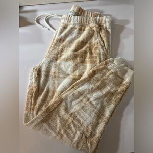 Aerie fuzzy pj pant